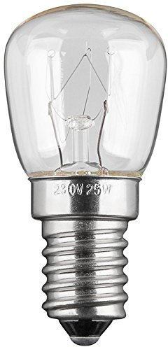 MANAX® Backofenlampe Speziallampe für Haushaltsgeräte 25W E14-5 Stück