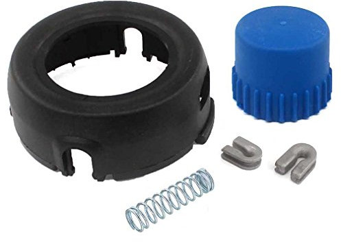 AISEN T35 Mähkopf Reparatursatz mit Kappe Schraube Hülse Druckfeder für HUSQVARNA 123L 128L 128R 128RJ 223L 323L 323LD 323R 324LX 325XL 326L Fadenkopf