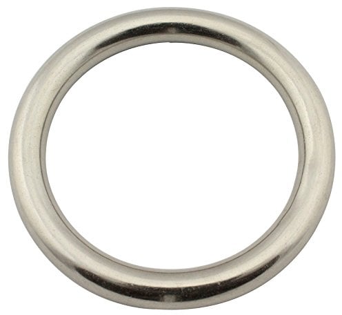 Edelstahl Ringe (geschweißt und poliert) - 3x20 mm - (Menge: 10 Stück) - rostfreier Edelstahl A4 (V4A) - SC-Normteile