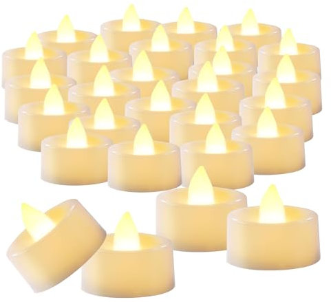 Beichi 100-Pack Flameless LED Tea Light Candles Bulk