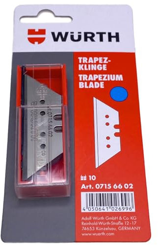 Würth Trapez-Klinge 10 St. Ersatzklinge - Art. 0715 66 02