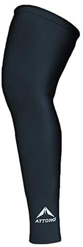 ATTONO Fahrrad Beinlinge Mountainbike Thermo Beinwärmer - Größe M/L