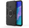MHHQ per Huawei Y7P/P40 Lite E Custodia, 2 in 1 Armour Stile Resistente Hybrid Dual Layer Armatura Defender PC + TPU Case Cover con Supporto Magnetico per Auto per Huawei Y7P/P40 Lite E -all Black