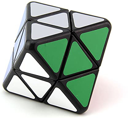 Yealvin Vierachsiger Oktaeder-Würfel, Oktaeder Magic Speed Cube Twisty Puzzle Spielzeug