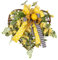 Herz Türkranz Rattan Zitronen Kranz Weidenkranz Frühlingskranz Wandkranz Blumen Dekokranz Girlande Türschild Künstlicher Blumenkranz Wohnzimmer Wanddeko Frühlingsdeko Haustür Landhaus Deko H?nger