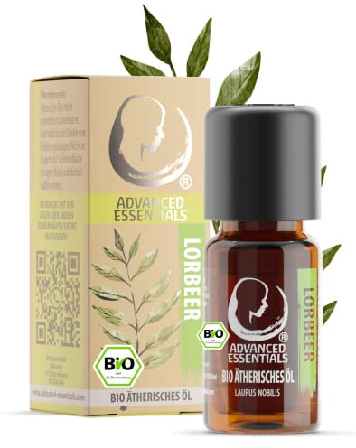 BIO Lorbeeröl ätherisches Öl (Laurus nobilis) Wildwuchs | Lorbeerblattöl bio aus Albanien (Lorbeer, 10ml)