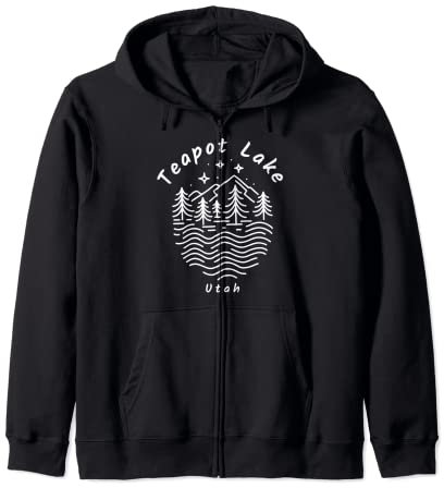 Teekanne Lake Utah Kapuzenjacke