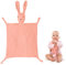Vicloon Doudou Bébé,Serviette de Bébé Jouets Doudou Serviette Apaisante Hochet d'Eveil Bébé pour Nouveau-né Tollders Filles Garçons Meilleurs Cadeaux