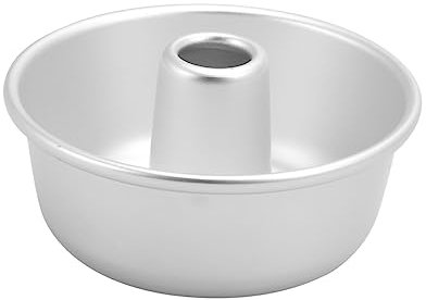 TOPBATHY Tortiera Rotonda stampo per bagel stampo per torta in alluminio tortiera a forma di ciambella cottura in metallo stampo per torta rotondo forniture da forno vuoto stampo da torta