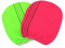 FRCOLOR Körperpeeling-handschuhe Für Die Dusche Sanfte Tiefenreinigende Badehandschuhe Unisex-größe Funktioniert Gut Für Seife Und Körper Zufällige Farbe