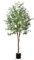 Leflos 180 cm Olivo artificiale, Alberi artificiali solo per uso interno, con tronco vivo, rami regolabili e olive turgide, 1 pezzo