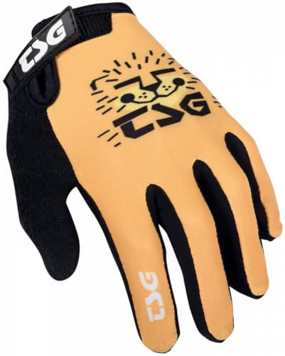 TSG Kids MTB-Handschuhe Nipper Gelb Gr. 9-10 Jahre