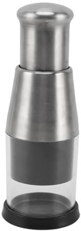 Hachoir manuel en acier inoxydable pour oignons et champignons Hachoir manuel multifonctionnel pour l'ail et les champignons Noix Amandes Gingembre Herbes Persil