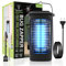 HOTOOLME UV Insektenvernichter Elektrisch 18W 4200V Mückenlampe mit UV Licht wasserdichter IPX4 Insektenlampe Fliegenlampe Outdoor zapaway für Mücken,Motten,Fliege,Spinnen