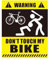 Fahrrad-Warnaufkleber, Dont Touch My Bike-Aufkleber,Wasserfeste Fahrradaufkleber | Motorrad-Aufkleber „Don't Touch My Bike“, Autoaufkleber, Laptop-Fensteraufkleber