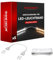 Shine Decor Anschlusskabel 5er-Pack für AC 220V 230V Flexibles 10x4.5mm LED Lichtseil