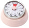 Tissting Visueller Timer, 60-Minuten Countdown Timer, Eieruhr Mechanisch mit Magnetfuß Manueller Countdown für Kinder Studie Arbeit Kochen (Rosa)