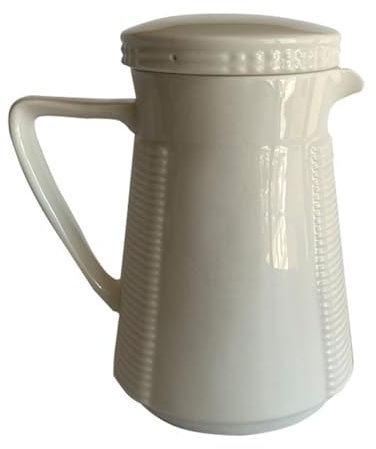 PRETYZOOM Pichet En Céramique 550 Ml Couvercle Étanche, Bouilloire Résistante Au Froid, Pour Boissons Fraîches, Usage Domestique,