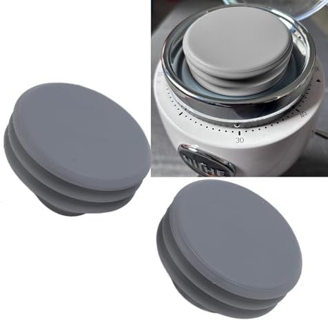 Masyrt 2 Pack Silicone Coffee Grinder Bellow - Food Grade & Reduces Coffee Grinds Retention - Ideal Fit for Niche Zero Coffee Grinders