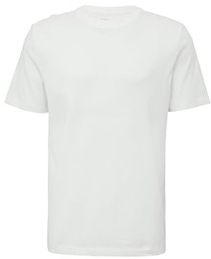 s.Oliver T-Shirt mit Flammgarnstruktur und Logo-Print