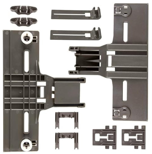 Kit de réglage de panier supérieur pour lave-vaisselle Whirlpool Kenmore W10350376 W10195840 W10195839