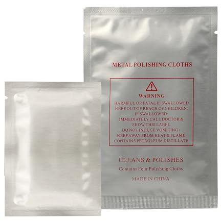 Weqizuerqi Jewelry Cleaning Cloth - Jewelry Cleaner Cloth,Watch Scratch Repair Anti-Tarnish Wipes for Steel Brass Copper Goldware Silverware Earring Bracelet