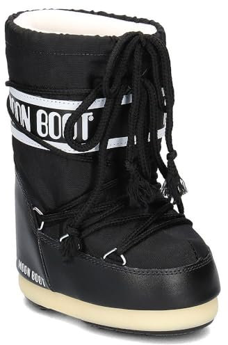 Moon Boot Unisex-Erwachsene Nylon Schneestiefel, schwarz (black 001), 31-34 EU
