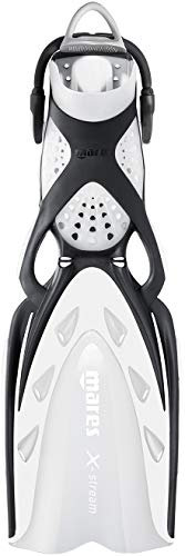 Mares Erwachsene Fins X-Stream Flossen, Weiß, R