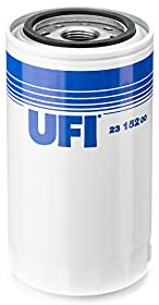 UFI Filters, Filtro Olio 23.152.00, Filtro Olio per Ricambio, Adatto ad Mezzi Agricoli, Applicabile su Diversi Modelli come Akerman, Alsthom e New Holland