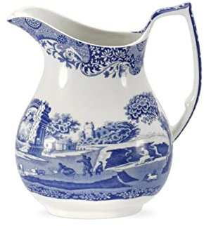 Portmeirion Home & Gifts Jug, Blue & White