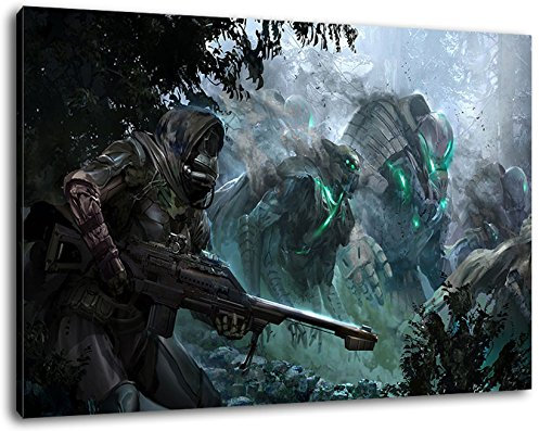 destiny Format 60x40 cm Bild auf Leinwand, XXL riesige Bilder fertig gerahmt mit Keilrahmen, Kunstdruck auf Wandbild mit Rahmen