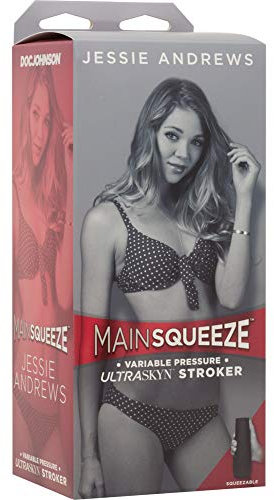 Doc Johnson Main Squeeze Jessie Andrews Puss Vanille Fleisch