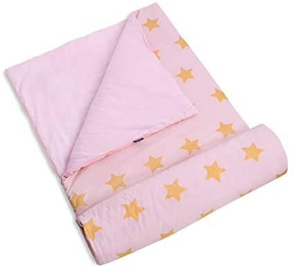 Wildkin Kinderschlafsack für Jungen und Mädchen, Inklusive Kissen und Stuff Sack, perfekte Größe für Schlummer-Partys, Muster mit unserem Nap Mats koordinieren und Brotdosen