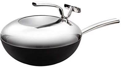Tescoma 602650 Wok con Coperchio President ø30 cm