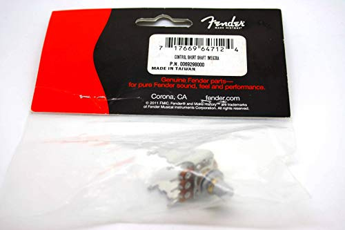 Fender Mini Potentiometer Control Snapin 1m 30A Short Solid Shaft 0069298000