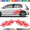 Auto-Dress® Aufkleber Set/Dekor in Wunschfarbe - Motiv: Waben (Farbwunsch)