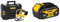 DeWalt DCS334NT-XJ DCS334NT-XJ-Sierra de Calar sin escobillas XR 18V sin Cargador/batería con maletín TSTAK II, Negro Y Amarillo + DCB182-XJ Batería carril XR 18V Li-Ion 4, Negro y amarillo