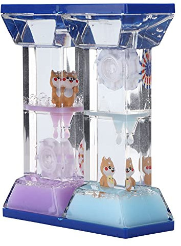 Sand Timers, Sensory Play Desk Decor Colourful Liquid Motion Bubbler Visual Timer Sand Timer for Ornaments