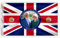 Bandera grande de la bandera de Reino Unido, 1,5 x 9,5 m, rey Carlos III, reina, consorte, Camilla, monarca británica, coronación, celebración, bandera de Gran Bretaña, jardín, calle, pub, decoración