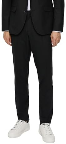 s.Oliver Herren Hose S.o Ultimate: Elastische Anzughose aus Wollmix