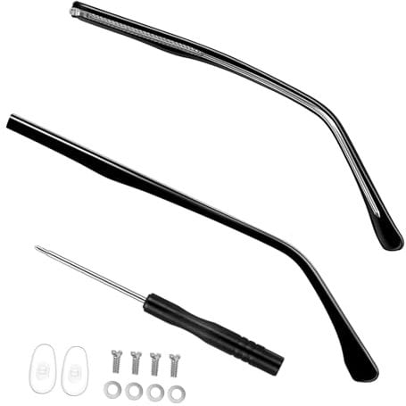 NUOBESTY Sonnenbrillen Brillenbügelersatz Metall 1 Paar Brillenbügel Bügel Für Brillen Reparaturset Universal Gläser