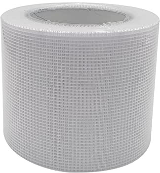 Self-Adhesive Fiberglass Mesh Tape Crossweave Reinforced Scrim Tape 4-inch x 98-feet(Reinforced 13 Meshes) Drywall Repair Fiberglass Tape Tape Duct Tape for Seam Patch Wall Crack Seam Repair 10cmx30m