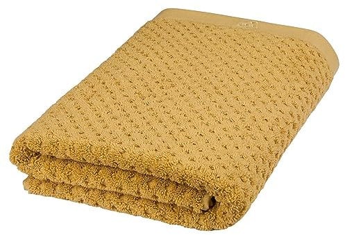 Ross Uni-Walk Handtücher Harmony Farbfond senf, Duschtuch 70x140 cm