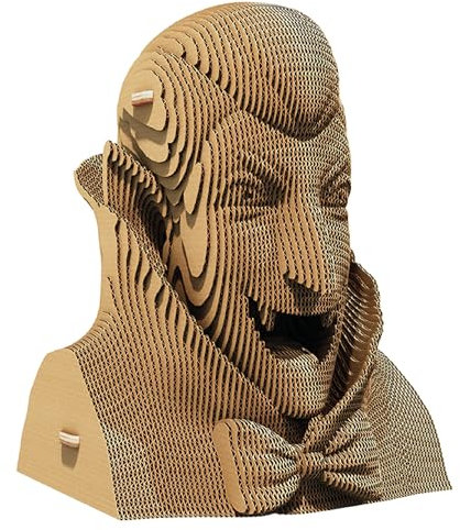 Cartonic Dracula Vampir 3D-Kartonbauer dimensionales Modell Geschenk für Erwachsene und Kinder Figur Puzzle-Set