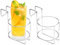 Confezione da 2 portabicchieri, portabevande, portabottiglie in acciaio inox, accessori per sedia da spiaggia per champagne, spumante, vino e birra - porta birra/porta bottiglia di vino premium