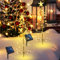 Umikk Weihnachtsbaum Beleuchtung Aussen Solar, LED Stern Weihnachten Solarlicht, Weihnachtsdeko Aussen Solar Tannenbaum, IP65 Wasserdicht Weihnachtsdeko Aussen mit 8 Modi für Garten Bäume, Terrasse