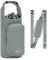 Ceneda Water Bottle Carrier Bag with Phone Pocket 32oz 40oz Tumbler Insulated Water Bottle Holder with Adjustable Shoulder Strap Carrier Sling Bag (Grey)