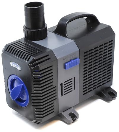 VIALIA Teichpumpe mit Filter, Modell CTP 4800, 30 Watt, 4500 L/h, Tauchpumpe für den Gartenteich, kompatibel mit allen gängigen Teichfiltern, Skimmern, Wasserfällen