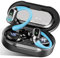 Wireless Earbuds, Bluetooth 5.4 Headphones Sport with 4 ENC Noise Cancelling Mic, 50H Wireless Headphones with Earhooks HiFi Stereo Deep Bass, IP7 Waterproof Bluetooth Earphones for Sport/Gym/Running
