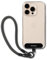Ringke Holder Link Flow Hand Strap [U-Type] mit TPU Tether Tab in Farbe, Verstellbarem Tangle-Free Seil-Handgelenkriemen mit Telefon-Tag/Karabiner für Universelle Handyhülle usw. - Calm Black